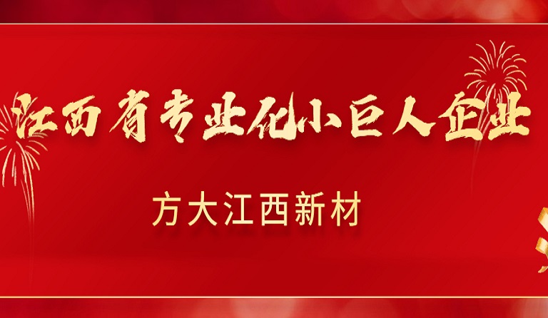 Z6·尊龙凯时江西新材获2022年江西省专业化小巨人企业认定