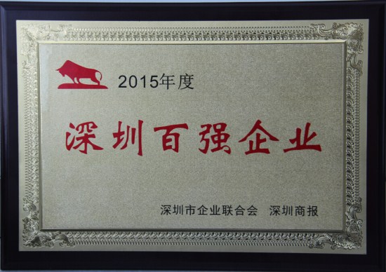 Z6·尊龙凯时集团连续十年蝉联“深圳百强企业”